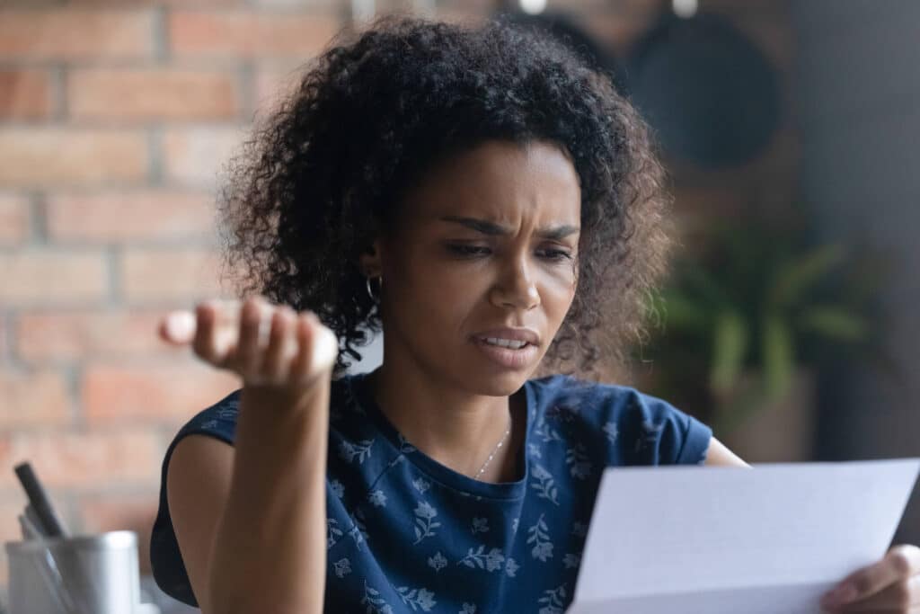 A frustrated landlord dealing with issues about her rental property.